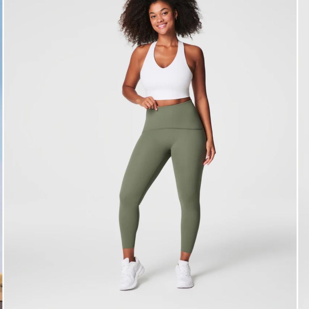 Spanx Booty Boost Leggings, Clover, 1X